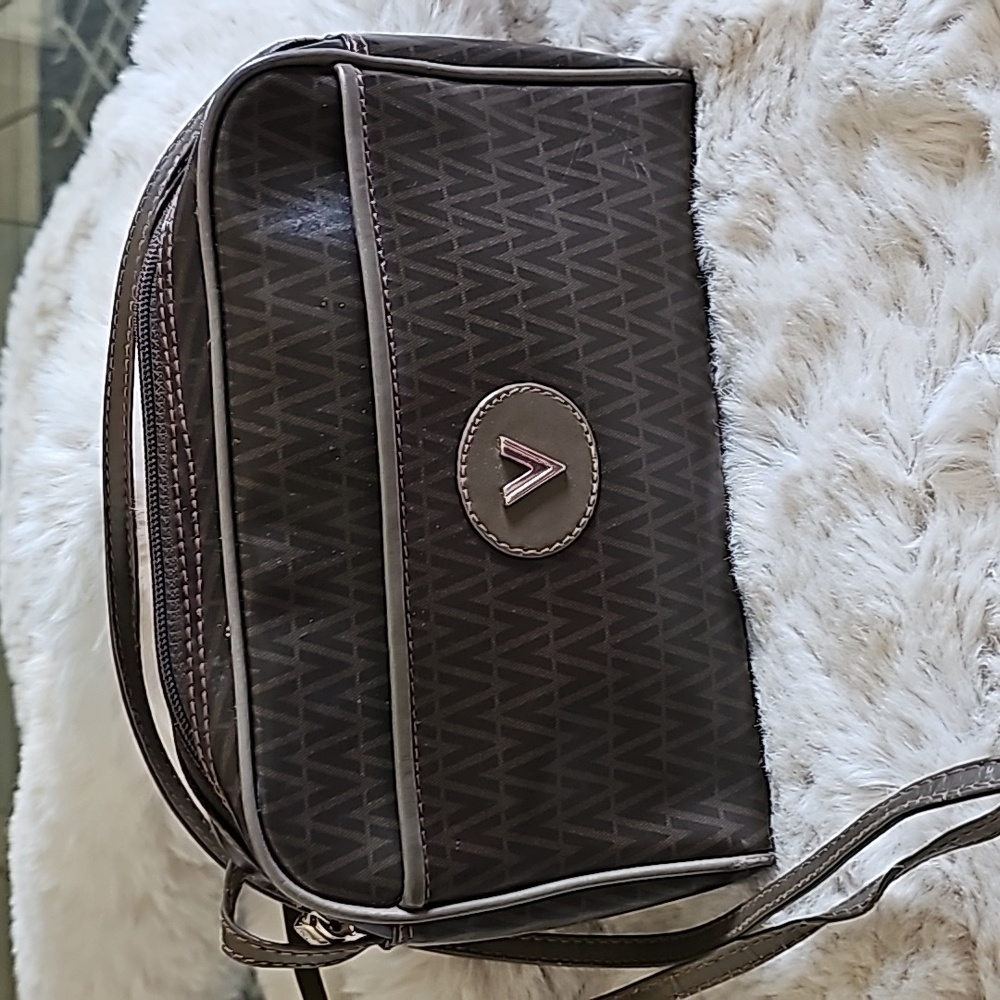 Mario Valentino Shoulder Bag, V mark PVC